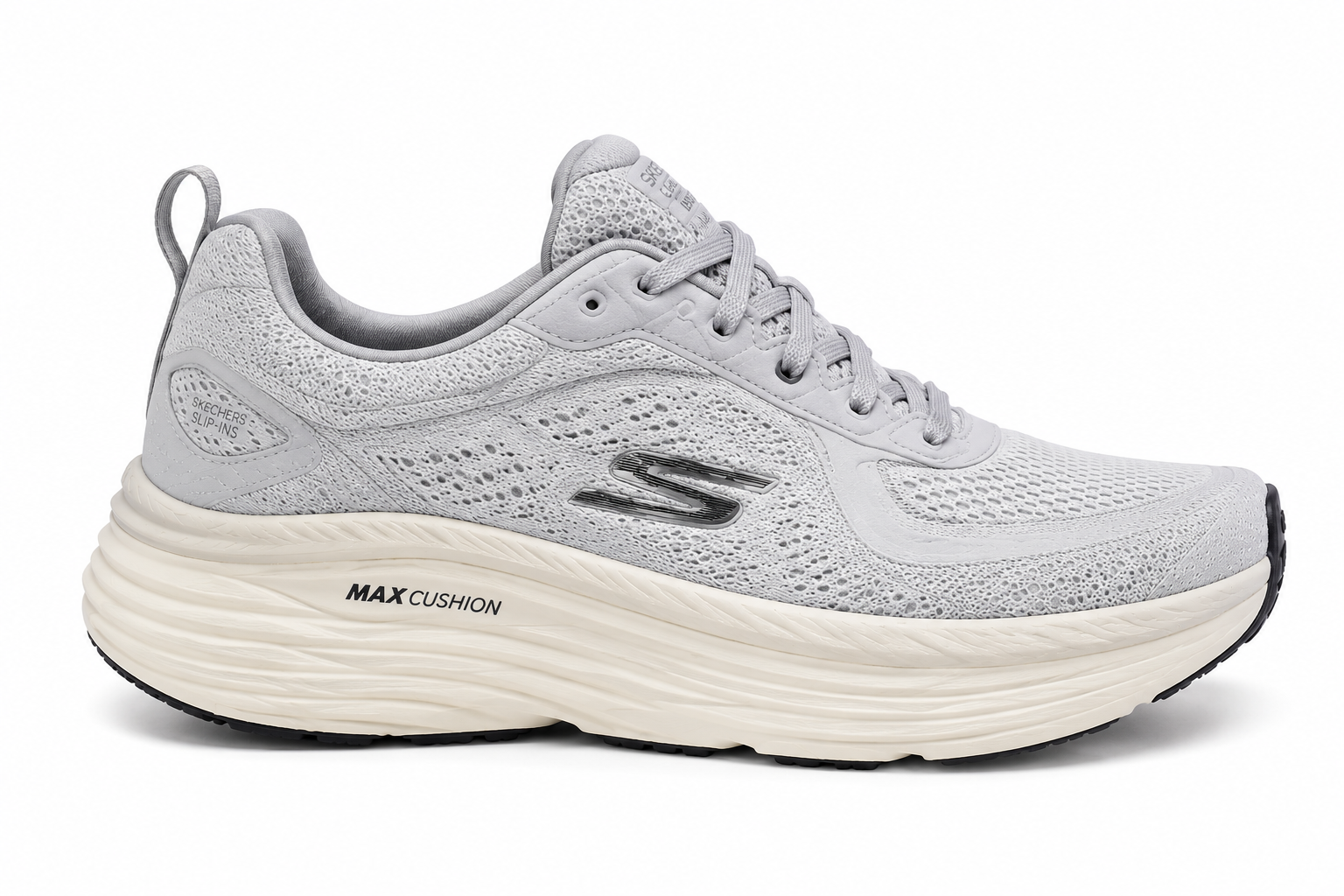 Skechers Max Cushion Lace-Up Grey