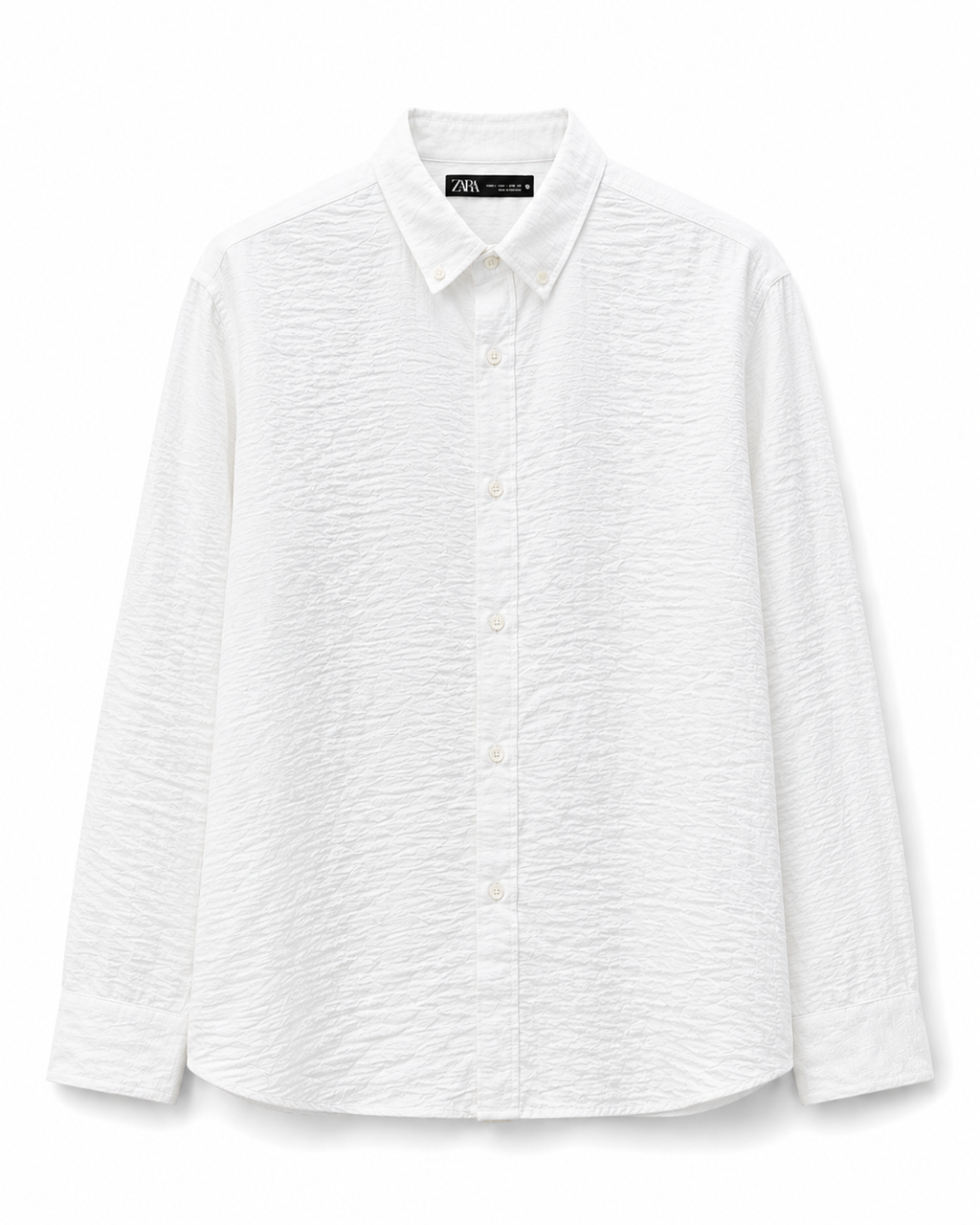 Premium Crinkle Long Sleeved Shirt