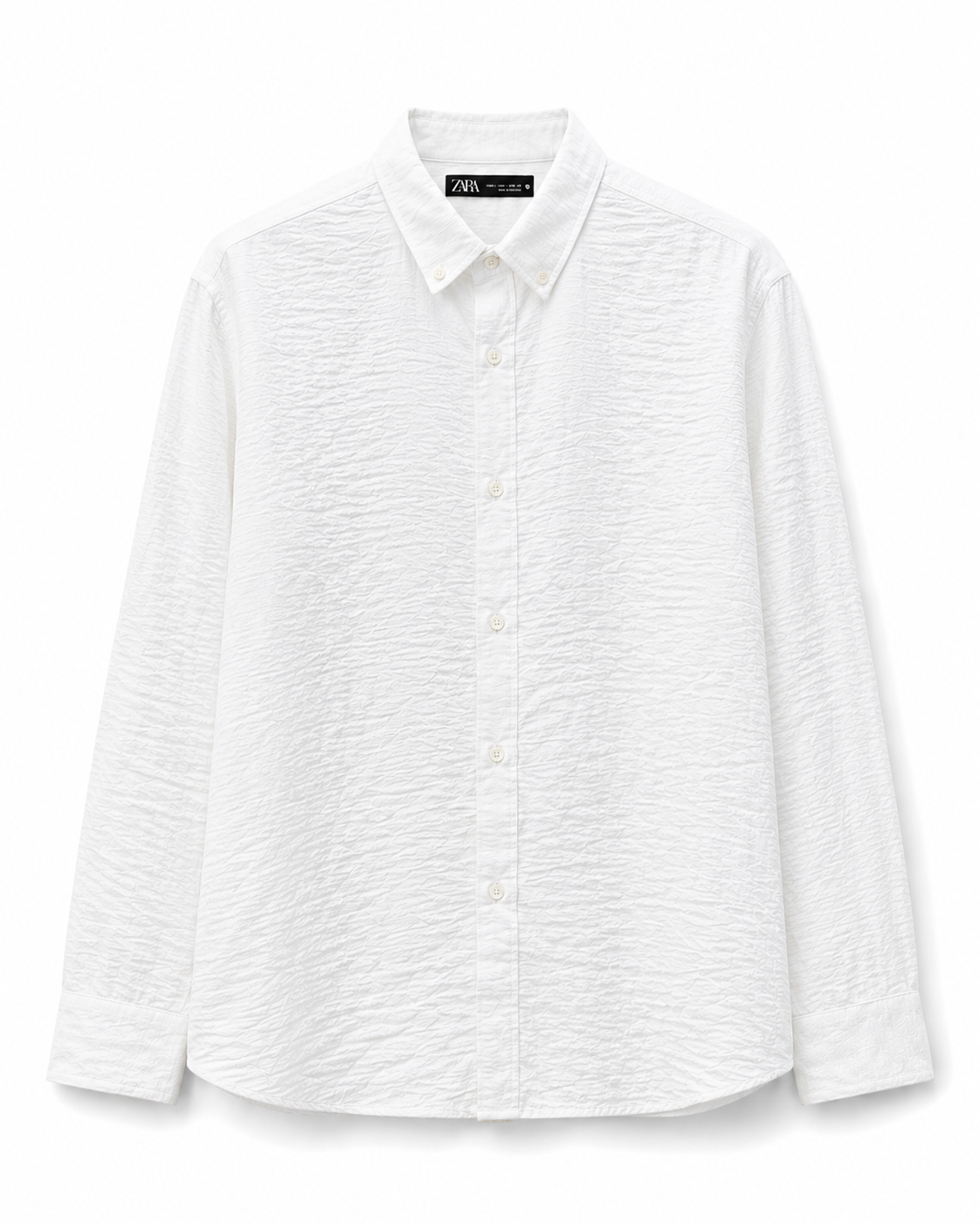 Premium Crinkle Long Sleeved Shirt
