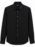 Loro Piana Long Sleeved Shirt (neck embroidered)