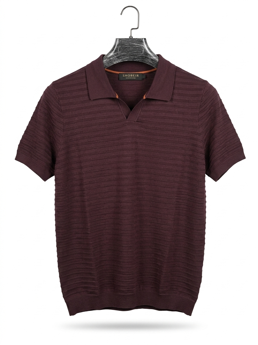 Ermenegildo Zegna Knitted Polo Shirt
