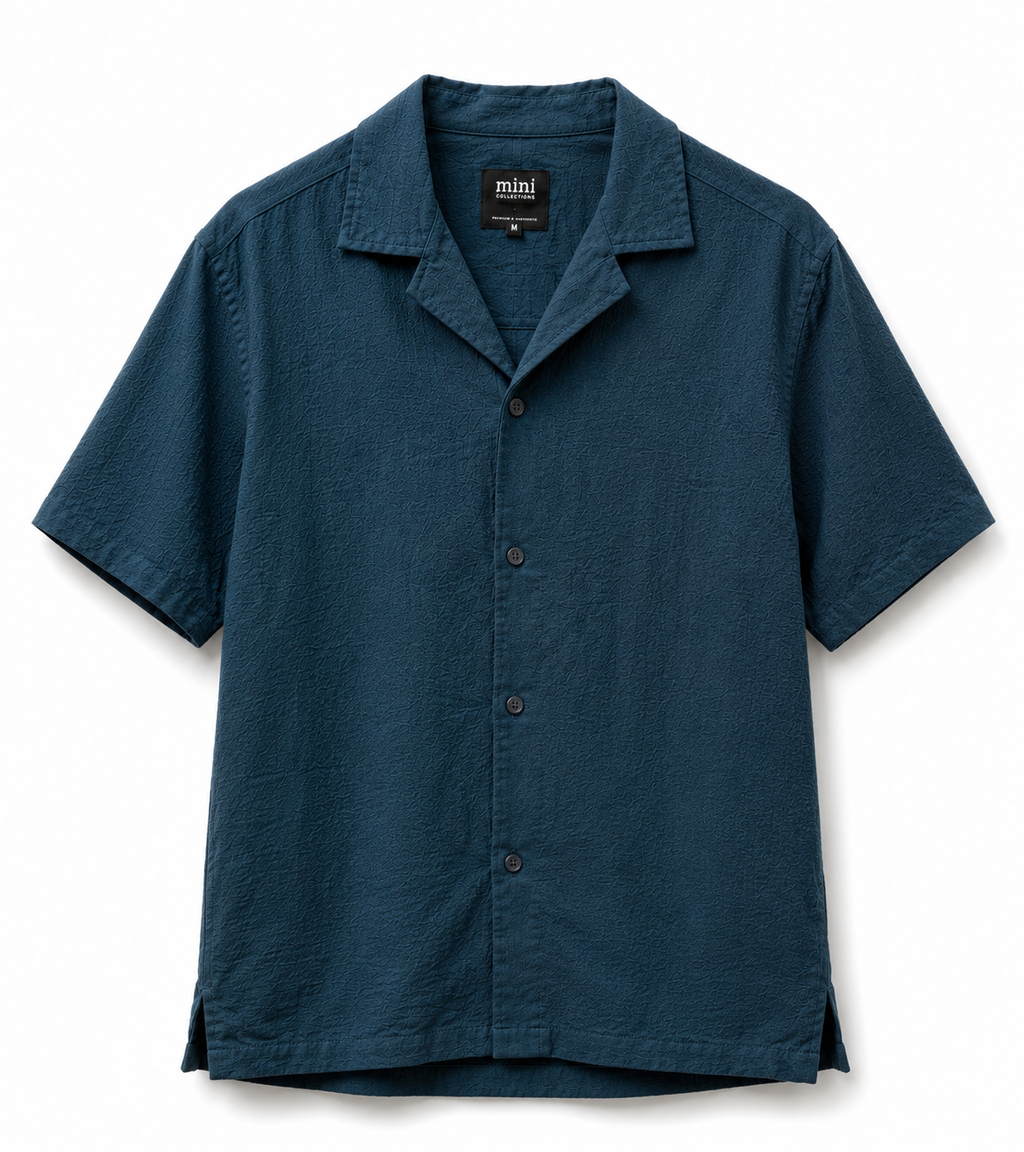 Riviera Camp Collar Short Sleeved Shirt