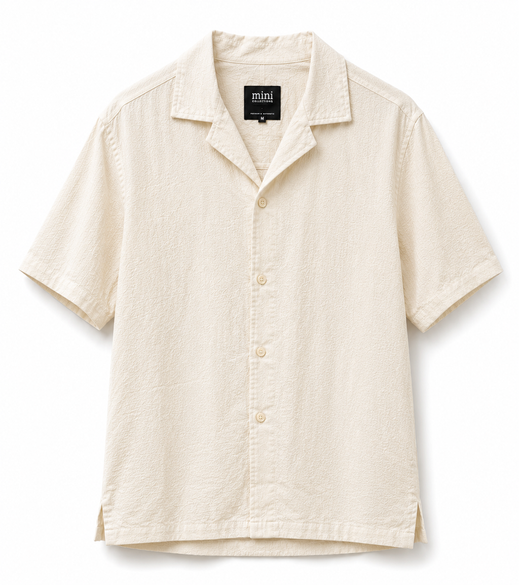 Riviera Camp Collar Short Sleeved Shirt