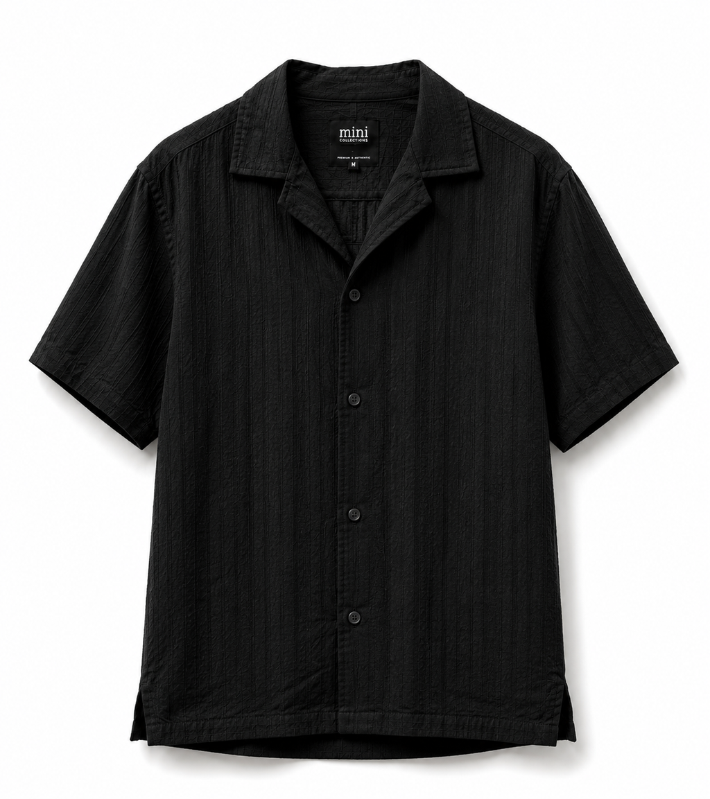 Riviera Camp Collar Short Sleeved Shirt