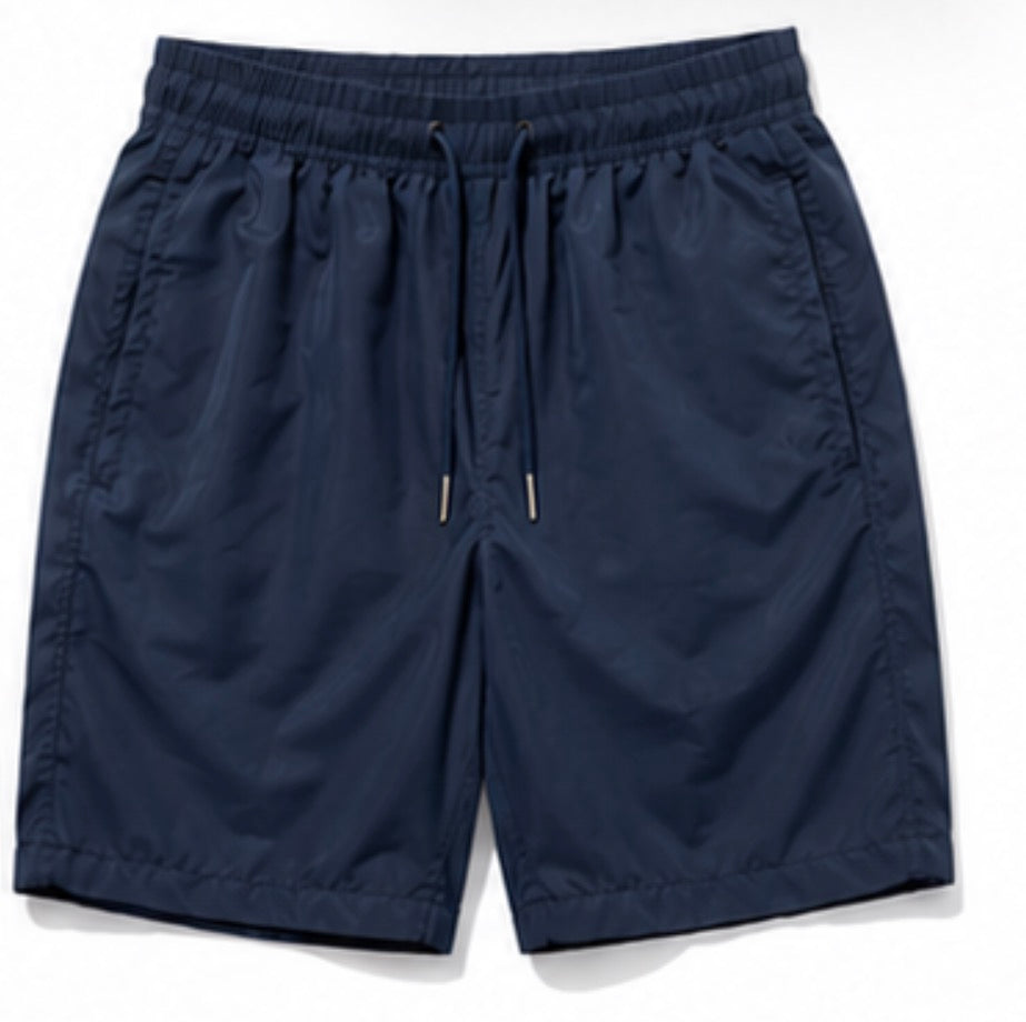 Solid Swim Shorts - Navy
