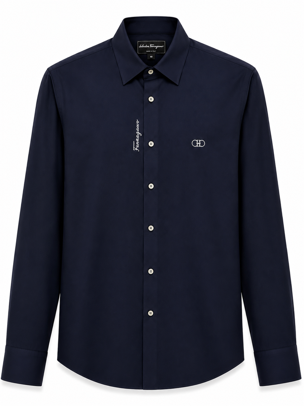 Salvatore Ferragamo Long Sleeved Shirt
