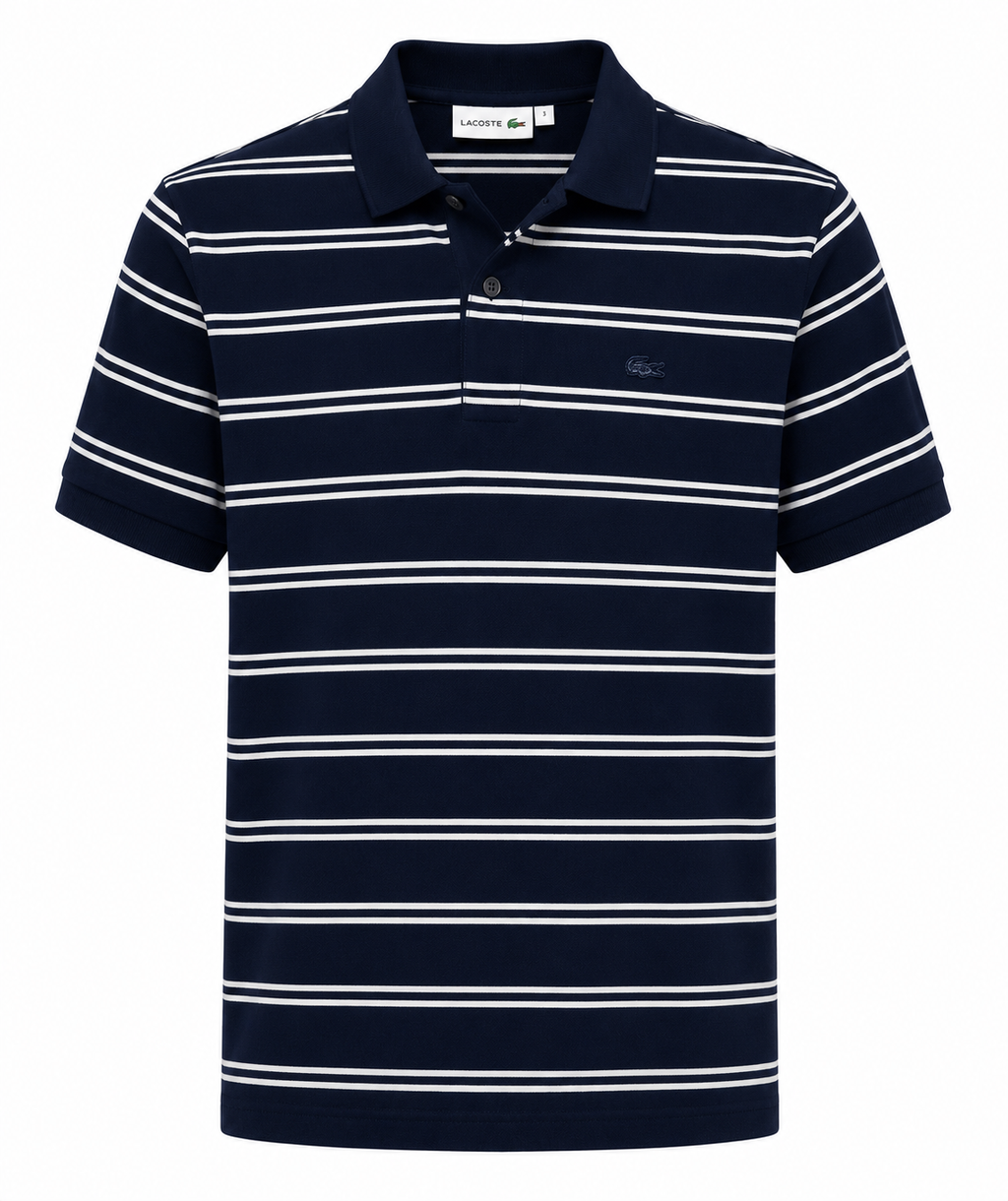 Lacoste Striped Polo Shirt