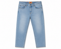 Levis-inspired light blue relaxed straight jeans - Shobeir
