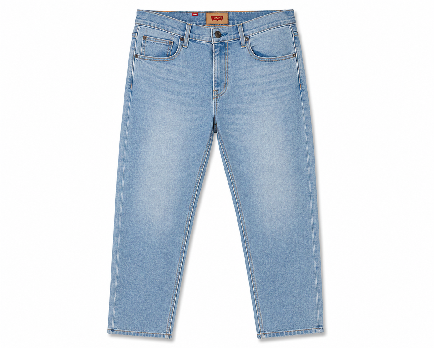 Levis-inspired light blue relaxed straight jeans - Shobeir