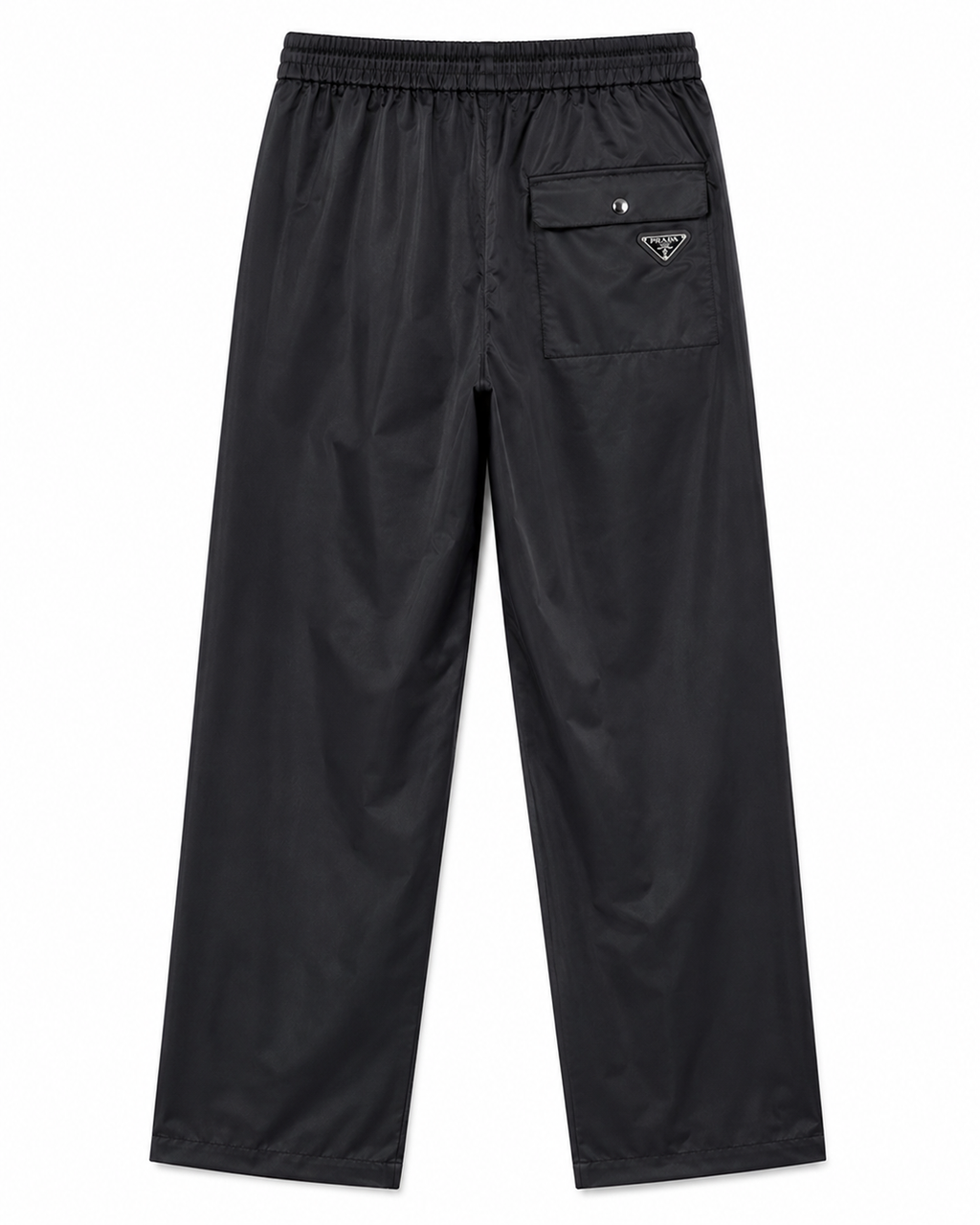 Prada Re-Nylon Black Track Pants