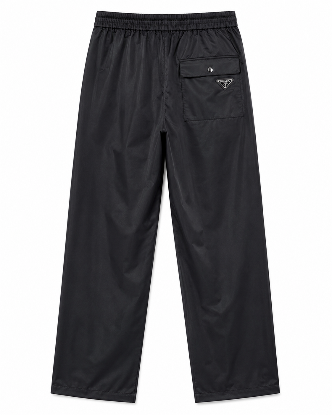 Prada Re-Nylon Black Track Pants
