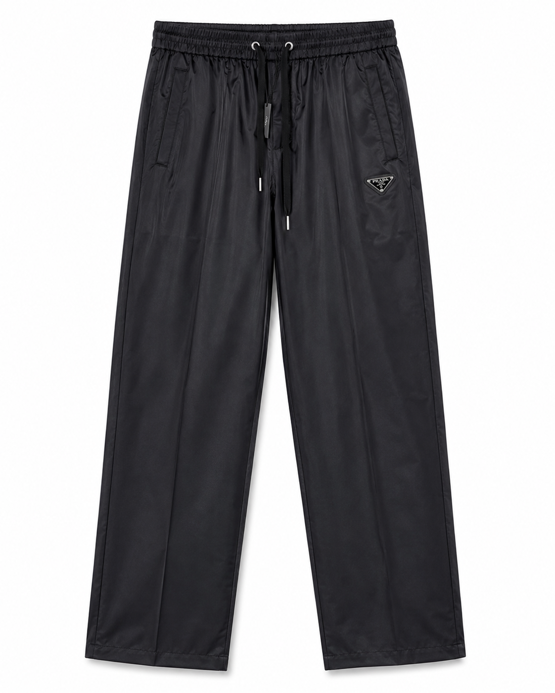 Prada Re-Nylon Black Track Pants